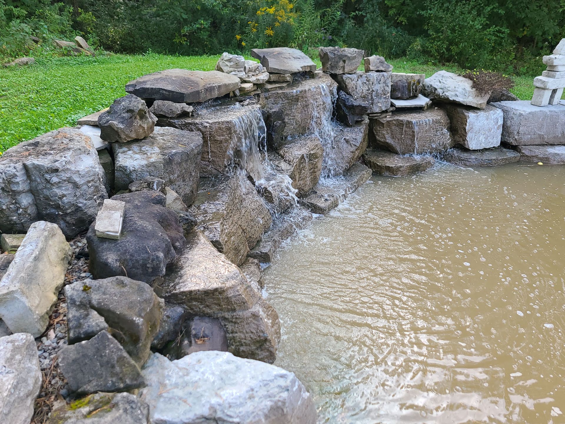 Pond Waterfall